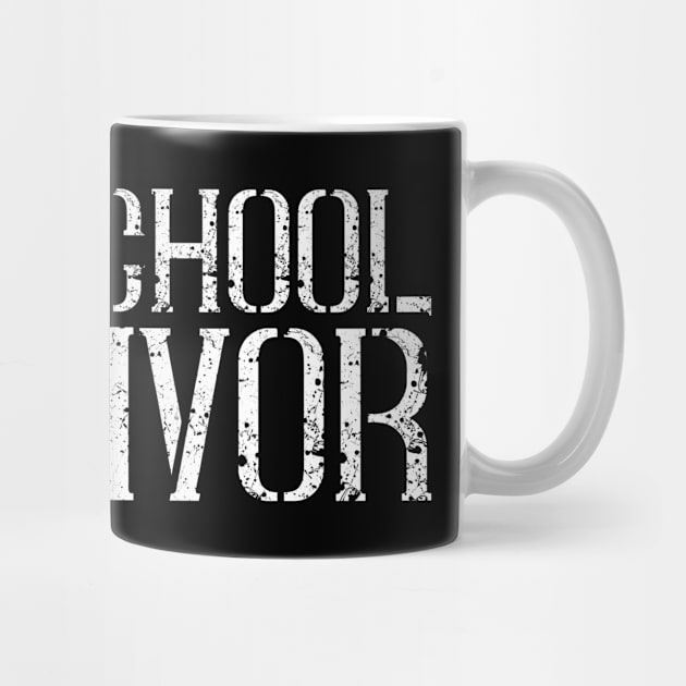 Law School Survivor - Funny Lawyer Quote Gift by biNutz